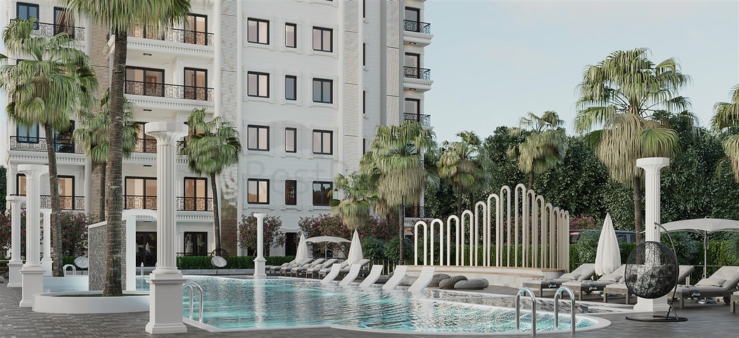 شقق بالاقساط في الانيا - مجمع قيد الانشاء في منطقة افسلار 