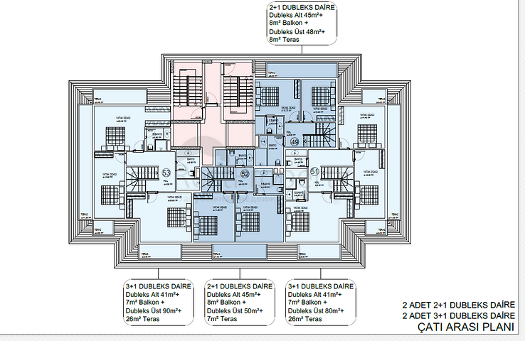 شقق بالاقساط في الانيا - مجمع قيد الانشاء في منطقة افسلار 