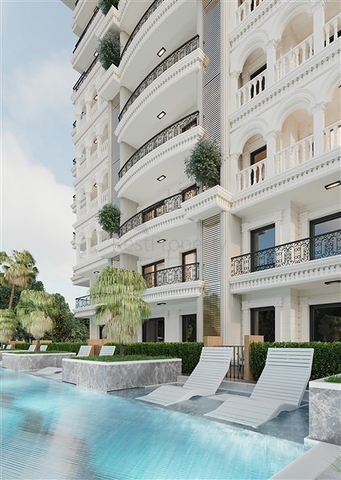 شقق بالاقساط في الانيا - مجمع قيد الانشاء في منطقة افسلار 