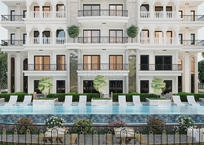 شقق بالاقساط في الانيا - مجمع قيد الانشاء في منطقة افسلار 