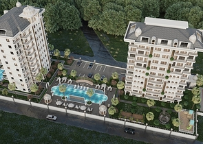 شقق بالاقساط في الانيا - مجمع قيد الانشاء في منطقة افسلار 