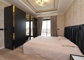 اطلالة بحر - مجمع 5 نجوم -شقة 2 غرفة وصالة في مركز الانيا 