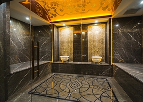 اطلالة بحر - مجمع 5 نجوم -شقة 2 غرفة وصالة في مركز الانيا 