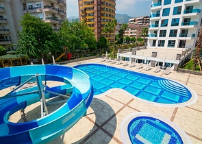 مجمع فاخر في مركز الانيا - شقة 2 غرفة وصالة مفروشة -الانيا سنتر 