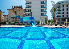 مجمع فاخر في مركز الانيا - شقة 2 غرفة وصالة مفروشة -الانيا سنتر 