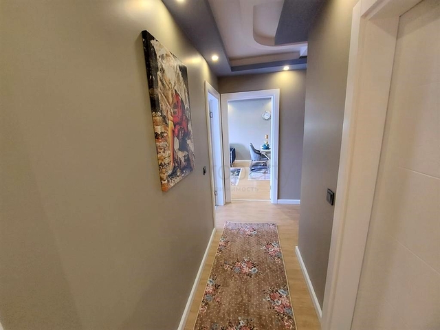 اطلالة بحر -شقة 2 غرفة وصالة -مفروشة -ضمن مجمع سكني في محمودلار / الانيا 