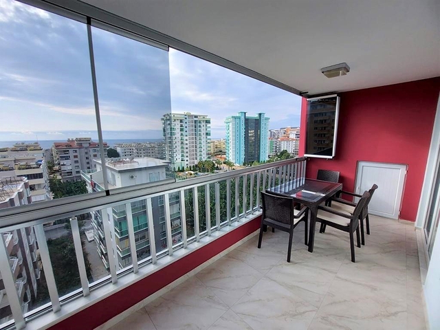 اطلالة بحر -شقة 2 غرفة وصالة -مفروشة -ضمن مجمع سكني في محمودلار / الانيا 