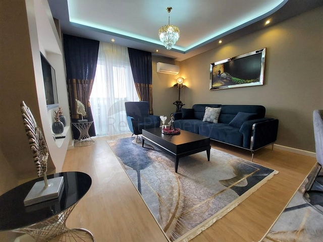 اطلالة بحر -شقة 2 غرفة وصالة -مفروشة -ضمن مجمع سكني في محمودلار / الانيا 