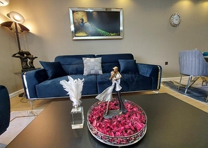 اطلالة بحر -شقة 2 غرفة وصالة -مفروشة -ضمن مجمع سكني في محمودلار / الانيا 