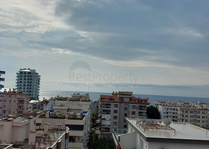 اطلالة بحر -شقة 2 غرفة وصالة -مفروشة -ضمن مجمع سكني في محمودلار / الانيا 