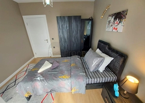 اطلالة بحر -شقة 2 غرفة وصالة -مفروشة -ضمن مجمع سكني في محمودلار / الانيا 