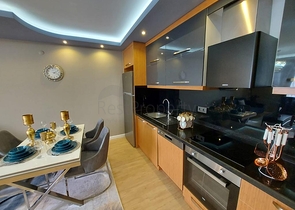 اطلالة بحر -شقة 2 غرفة وصالة -مفروشة -ضمن مجمع سكني في محمودلار / الانيا 