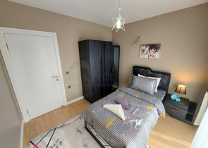 اطلالة بحر -شقة 2 غرفة وصالة -مفروشة -ضمن مجمع سكني في محمودلار / الانيا 