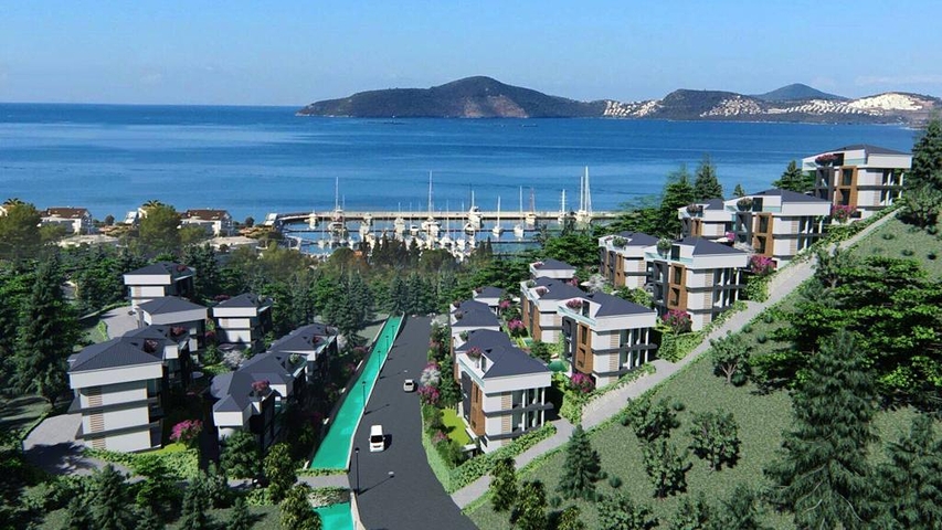 فيلات فريدة مطلة على البحر