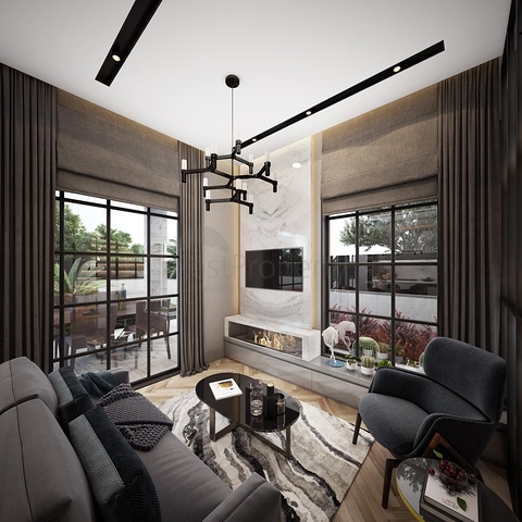 فيلات فريدة مطلة على البحر