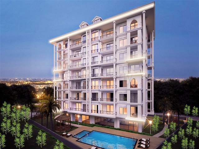 شقق بالاقساط في الانيا -مجمع قيد الانشاء في منطقة افسلار / الانيا 