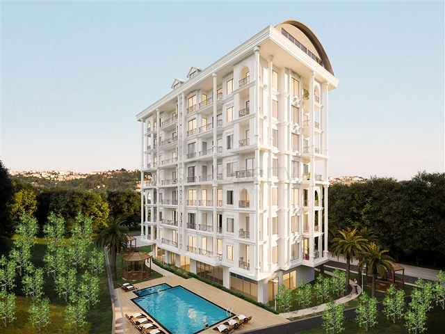 شقق بالاقساط في الانيا -مجمع قيد الانشاء في منطقة افسلار / الانيا 