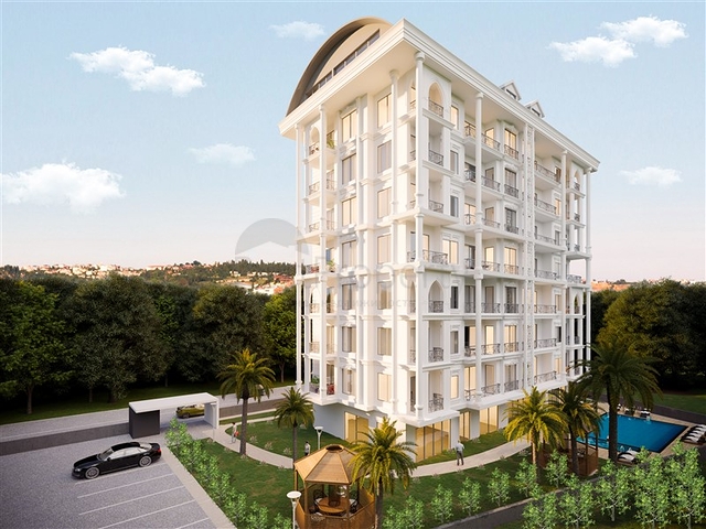 شقق بالاقساط في الانيا -مجمع قيد الانشاء في منطقة افسلار / الانيا 