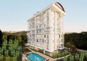 شقق بالاقساط في الانيا -مجمع قيد الانشاء في منطقة افسلار / الانيا 