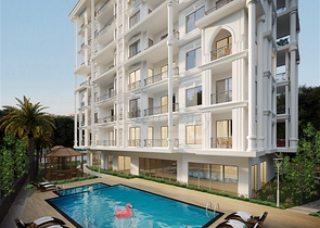 شقق بالاقساط في الانيا -مجمع قيد الانشاء في منطقة افسلار / الانيا 