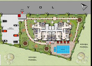 شقق بالاقساط في الانيا -مجمع قيد الانشاء في منطقة افسلار / الانيا 