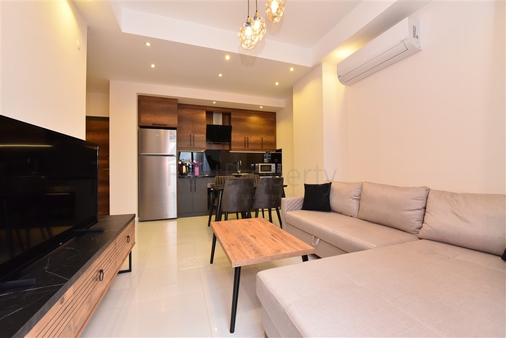 شقة جميلة بغرفة نوم واحدة للإيجار في مجمع من نوع الفندق