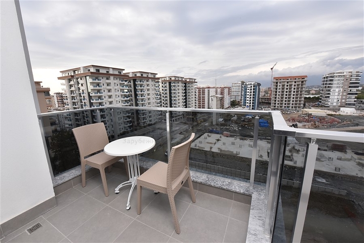 شقة جميلة بغرفة نوم واحدة للإيجار في مجمع من نوع الفندق