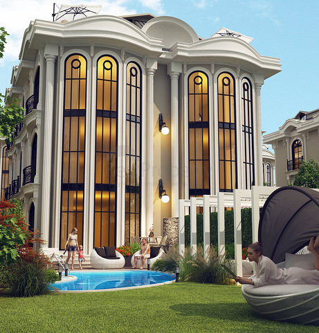 فيلات حصرية مطلة على البحر 