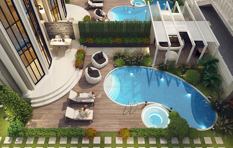 فيلات حصرية مطلة على البحر 