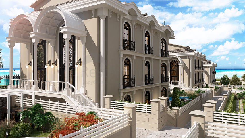 فيلات حصرية مطلة على البحر 