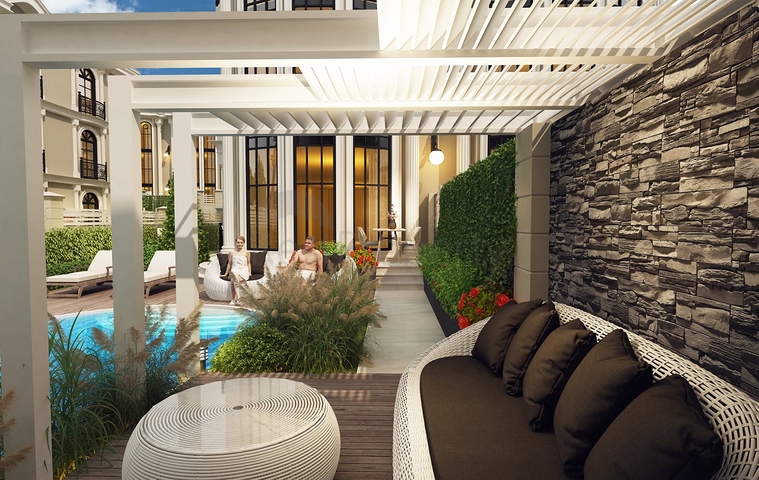 فيلات حصرية مطلة على البحر 