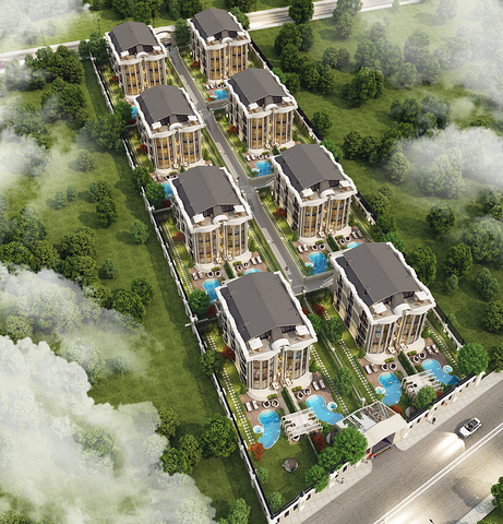 فيلات حصرية مطلة على البحر 