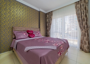 قريبة من البحر - شقة غرفة وصالة مفروشة -في محمودلار /الانيا 