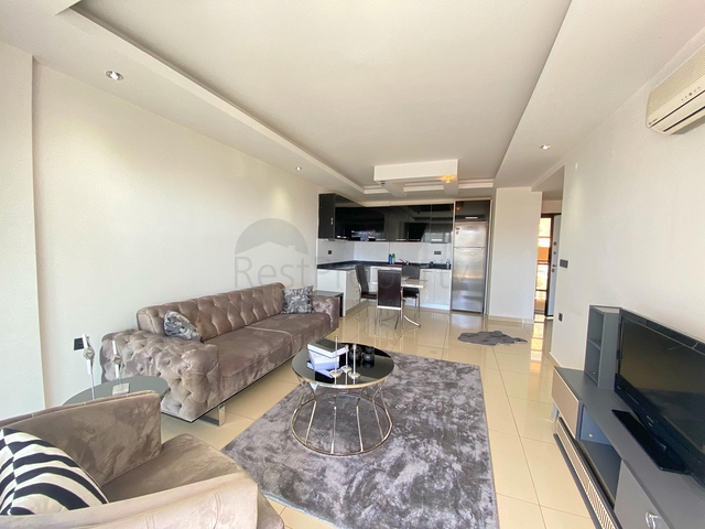 اطلالة بحر -شقة غرفة وصالة ضمن مجمع فاخر في جيكجلي / الانيا 