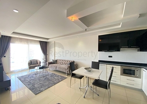 اطلالة بحر -شقة غرفة وصالة ضمن مجمع فاخر في جيكجلي / الانيا 