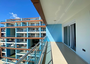 اطلالة بحر -شقة غرفة وصالة ضمن مجمع فاخر في جيكجلي / الانيا 