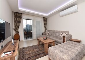 شقة غرفتين وصالة مفروشة -قريبة من البحر والخدمات -محمودلار / الانيا 