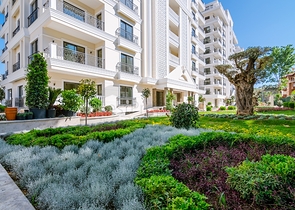 مجمع فاخر في مركز الانيا -شقة غرفتين وصالة انيقة . 