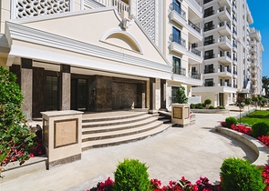 مجمع فاخر في مركز الانيا -شقة غرفتين وصالة انيقة . 