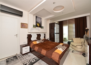 شقق اطلالة بحر في الانيا - تصميم 1+2 مفروشة -مجمع فاخر -في محمودلار / الانيا 