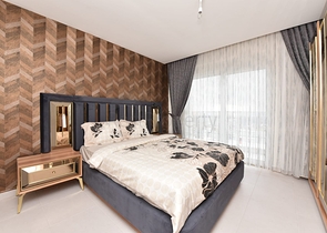 اطلالة بحر - دوبلكس عائلية -4 غرف وصالة مع الاثاث -في محمودلار / الانيا 