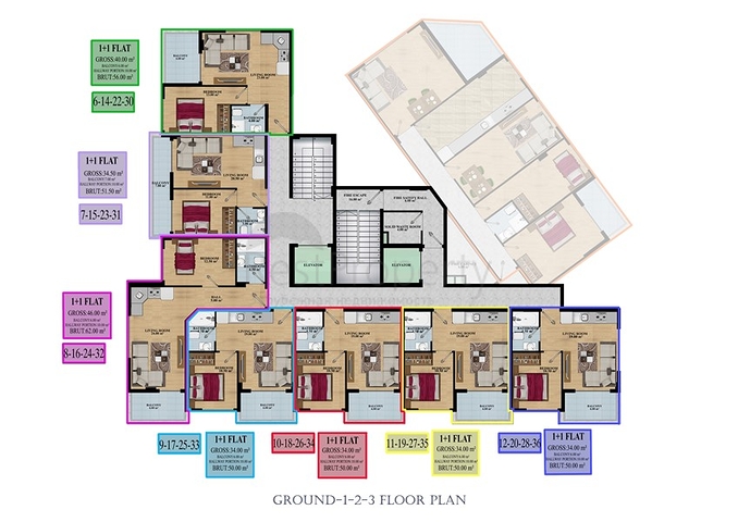 شقق بالاقساط في الانيا - ضمن مجمع قيد الانشاء -محمودلار / الانيا 