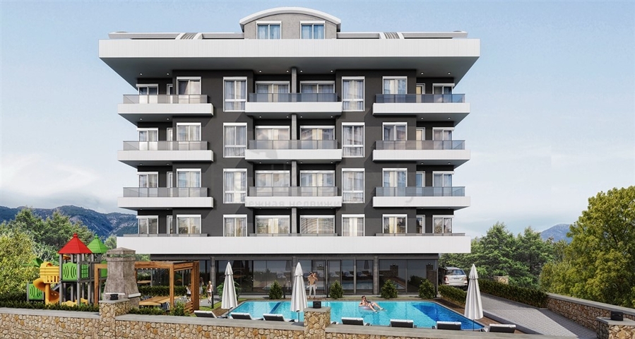 شقق بالاقساط في اوبا - مجمع قيد الانشاء - الانيا 