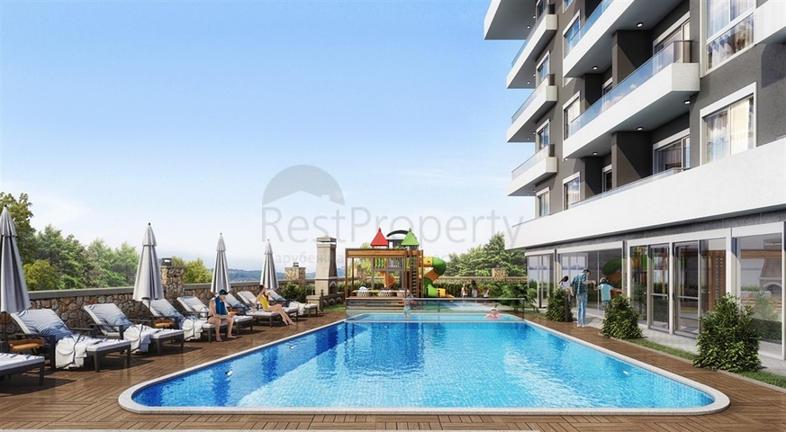 شقق بالاقساط في اوبا - مجمع قيد الانشاء - الانيا 