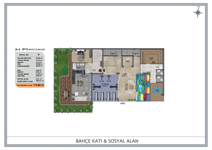 شقق بالاقساط في اوبا - مجمع قيد الانشاء - الانيا 