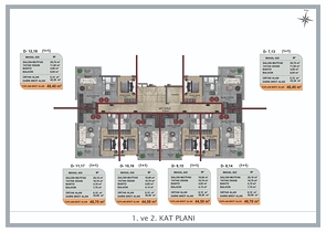 شقق بالاقساط في اوبا - مجمع قيد الانشاء - الانيا 