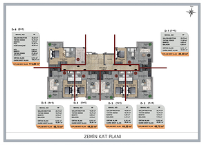شقق بالاقساط في اوبا - مجمع قيد الانشاء - الانيا 