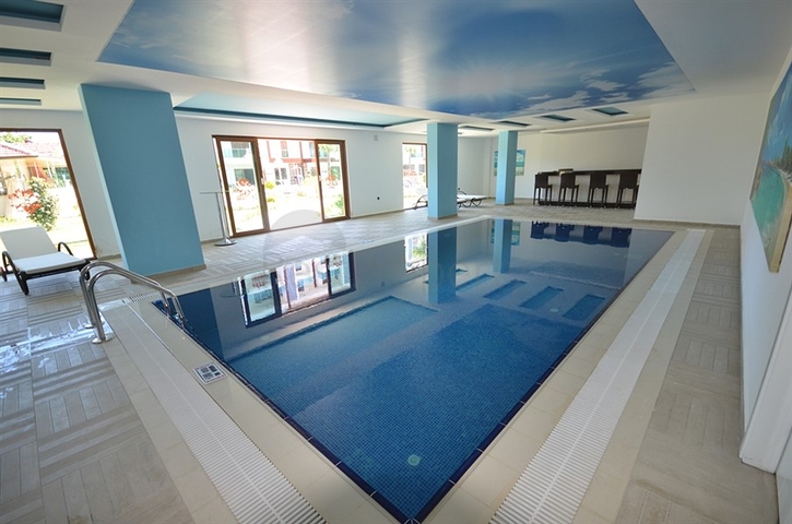 منطقة سكنية هادئة وقريبة من الخدامات - شقة 2 غرفة وصالة مفروشة -مجمع جديد -في اوبا / الانيا 