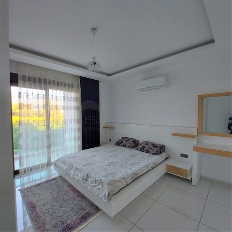 منطقة سكنية هادئة وقريبة من الخدامات - شقة 2 غرفة وصالة مفروشة -مجمع جديد -في اوبا / الانيا 