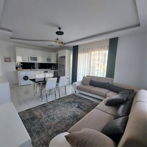 منطقة سكنية هادئة وقريبة من الخدامات - شقة 2 غرفة وصالة مفروشة -مجمع جديد -في اوبا / الانيا 